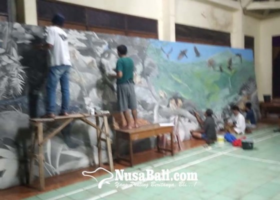 Nusabali.com - sambut-g20-kelompok-seni-lukis-kalisa-buat-dua-lukisan-besar