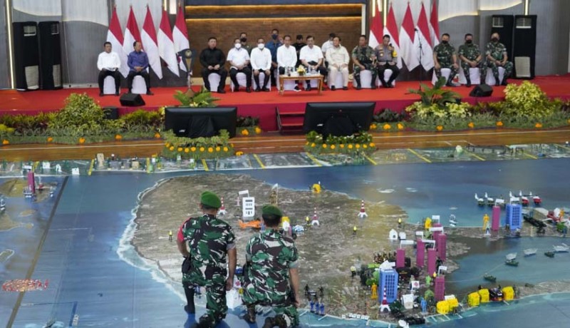 www.nusabali.com-presiden-jokowi-hadiri-tactical-floor-game-pengamanan-ktt-g20