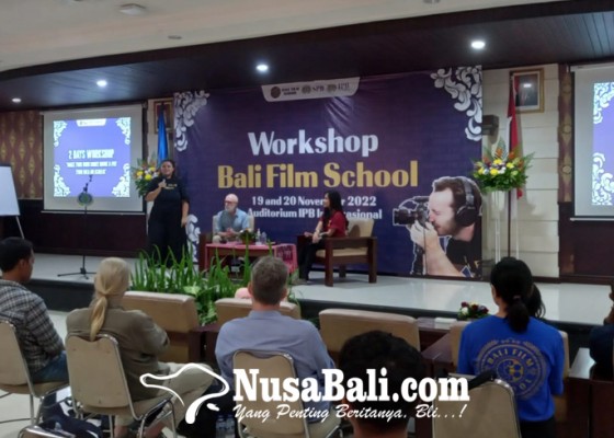 Nusabali.com - libatkan-tutor-internasional-bali-film-school-gelar-workshop-film-pendek