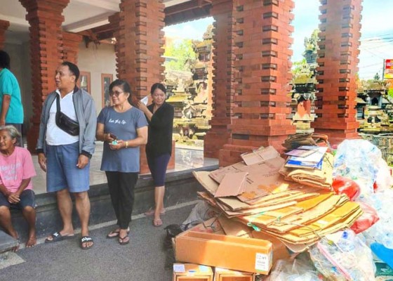 Nusabali.com - bank-sampah-dahlia-kumpulkan-2397-kg-sampah-dalam-sehari