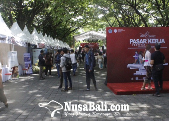 Nusabali.com - pasar-kerja-festival-kota-denpasar-sediakan-job-fair-lebih-holistik
