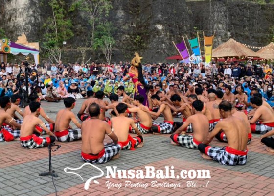 Nusabali.com - tari-kecak-primadona-atraksi-seni-budaya-di-gwk