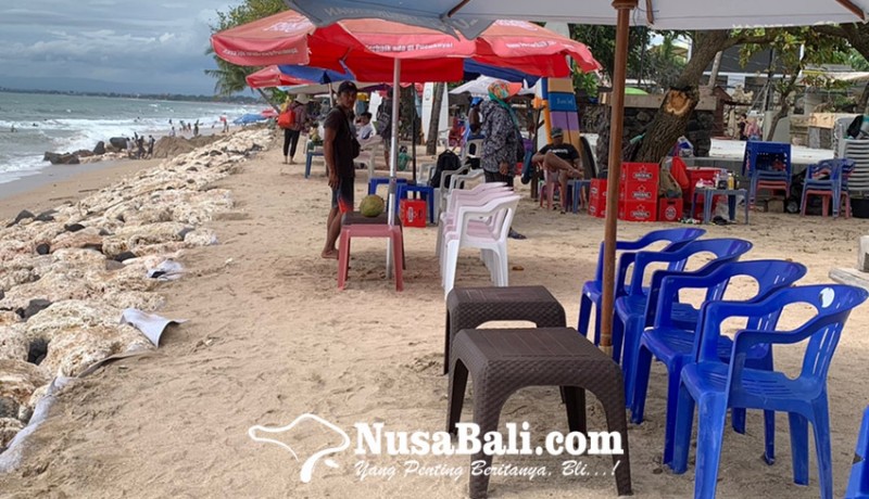 www.nusabali.com-cuaca-ekstrem-wisatawan-pantai-kuta-menurun-drastis