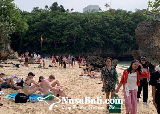 Nusabali.com - kunjungan-ke-pantai-labuan-sait-pecatu-meningkat-70-persen-wisman