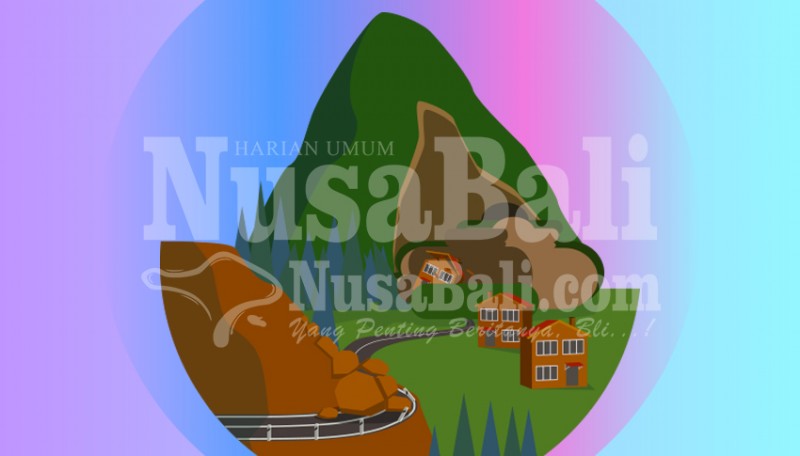 www.nusabali.com-hujan-4-hari-picu-longsor
