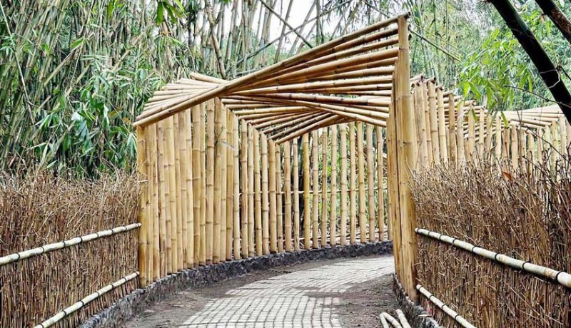www.nusabali.com-wujudkan-nuansa-baru-hutan-bambu-penglipuran-ditata