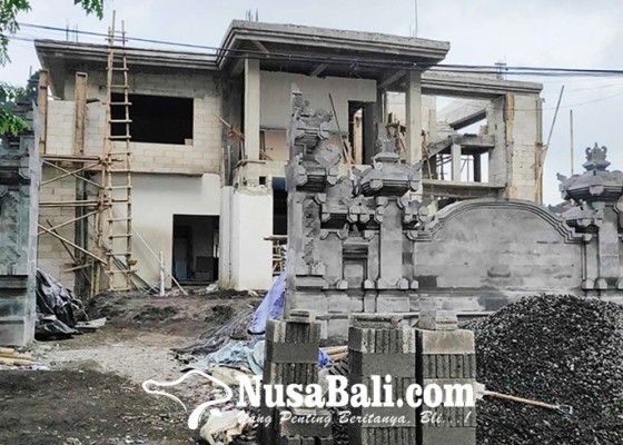 Nusabali.com - pembangunan-gedung-bpn-bangli-molor