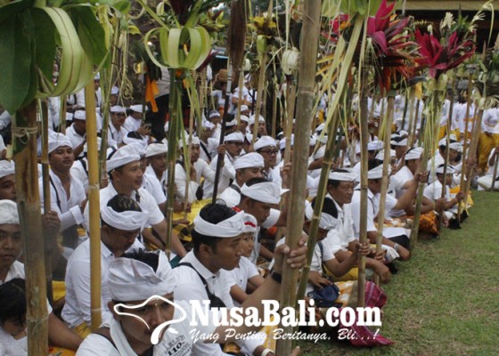 Nusabali.com - peringati-asal-muasal-desa-adat-blahkiuh-lestarikan-tradisi-ngerebeg-matiti-suara-warisan-singasari