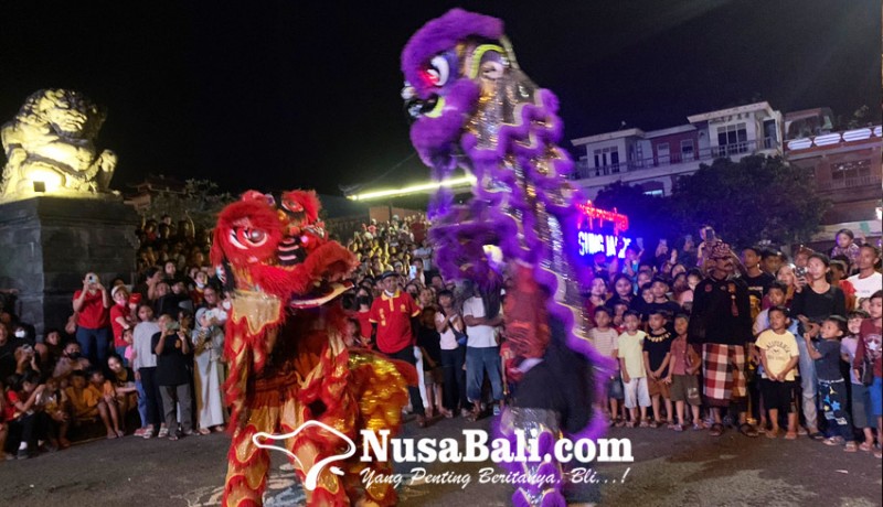 www.nusabali.com-sambut-imlek-parade-liong-dan-barongsai-kolaborasi-dengan-barong-bangkung