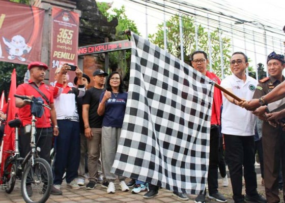 Nusabali.com - walikota-lepas-bersepeda-bersama-365-hari-menuju-pemilu-2024