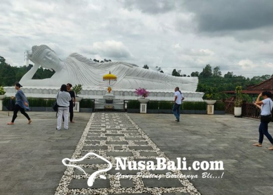 Nusabali.com - melongok-patung-budha-tidur-di-vihara-dharma-giri-pupuan-yang-jadi-destinasi-wisata