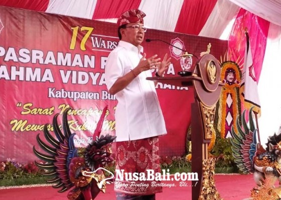 Nusabali.com - gubernur-koster-tekankan-pemangku-agama-jaga-etika