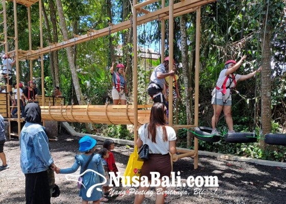 Nusabali.com - houbii-spot-bali-wahana-rope-course-terbesar-di-indonesia-menunggu-ditaklukkan