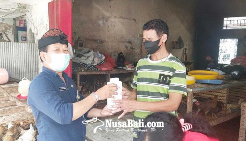 www.nusabali.com-antisipasi-kasus-flu-burung-sanitasi-pedagang-unggas-diawasi-ketat