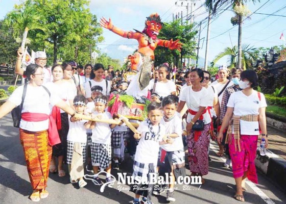 Nusabali.com - ratusan-siswa-tk-parade-ogoh-ogoh