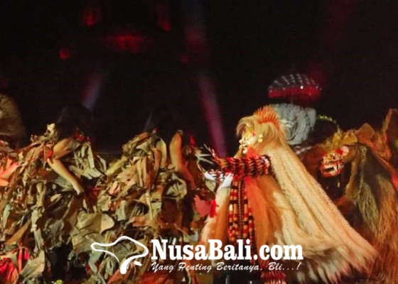 Nusabali.com - 58-barong-sabarung-semarakkan-festival-semarapura