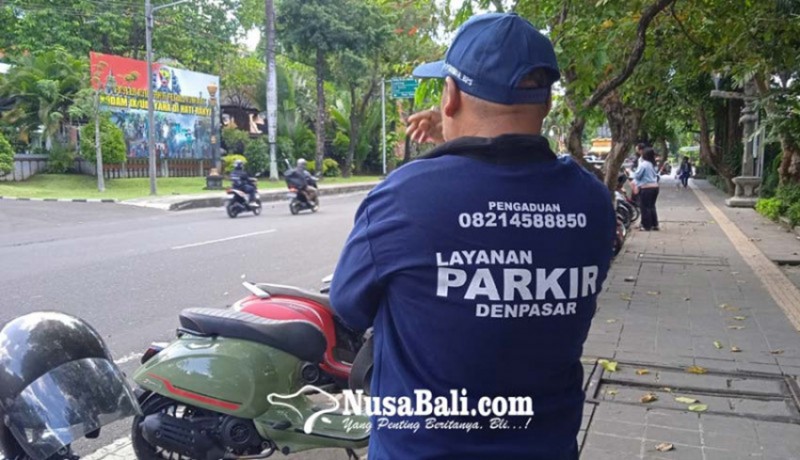 www.nusabali.com-sebulan-pampang-nomor-pengaduan-layanan-juru-parkir-nihil-keluhan