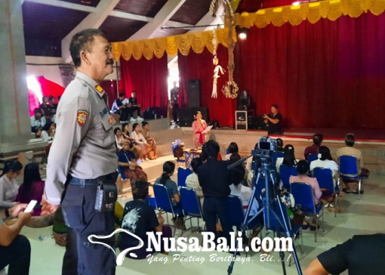 Nusabali.com - polsek-sukawati-gelar-pengamanan-unima-festival
