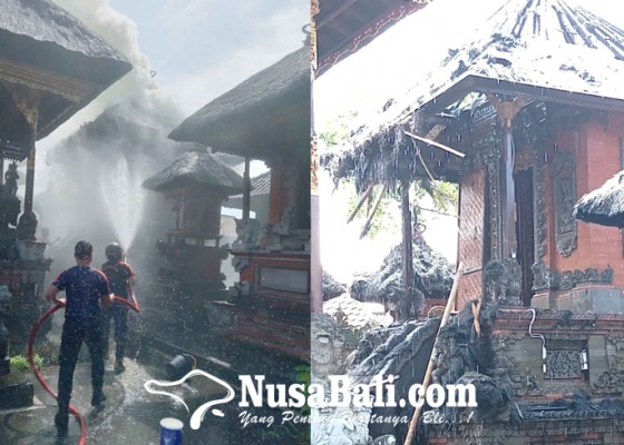 Nusabali.com - gedong-terbakar-pratima-berhasil-diamankan