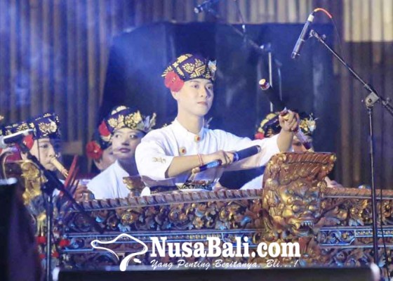 Nusabali.com - duta-gong-kebyar-pkb-klungkung-pentas-saat-festival-semarapura