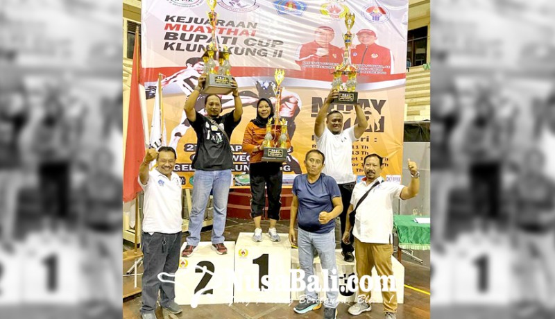 www.nusabali.com-kejuaraan-muaythai-bupati-cup-klungkung-ii-bekasi-juara-tuan-rumah-runner-up