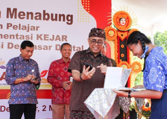 Nusabali.com - walikota-jaya-negara-dukung-gerakan-indonesia-menabung-lewat-simpanan-pelajar