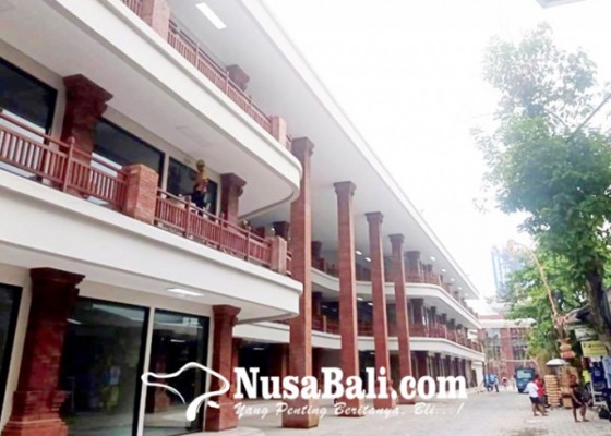 Nusabali.com - pedagang-mulai-tempati-gedung-pasar-seni-kuta-biaya-sewa-kios-gratis-dua-bulan