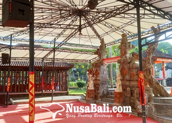 Nusabali.com - seniman-pengunjung-pkb-dilarang-nyampah-di-taman-budaya