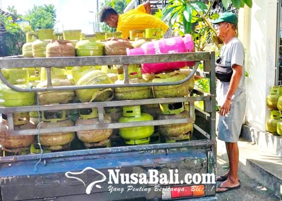 Nusabali.com - pasokan-gas-elpiji-3-kg-berangsur-normal