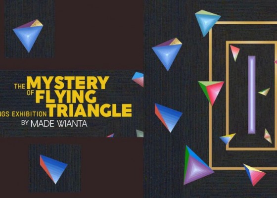 Nusabali.com - the-mystery-of-flying-triangle-made-wianta-dipamerkan-di-locca-sea-house
