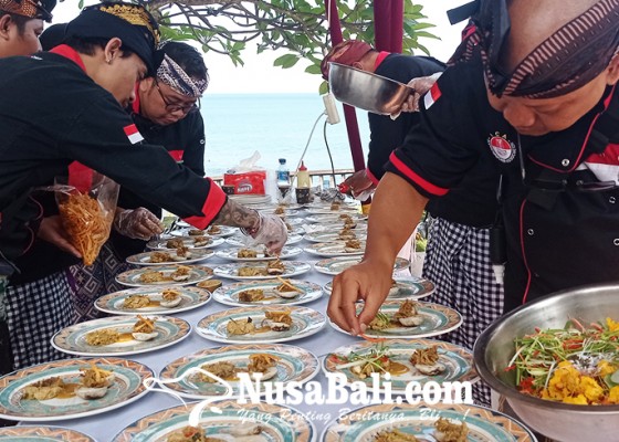 Nusabali.com - pembukaan-festival-tanah-lot-diwarnai-demo-masak-kuliner-langka