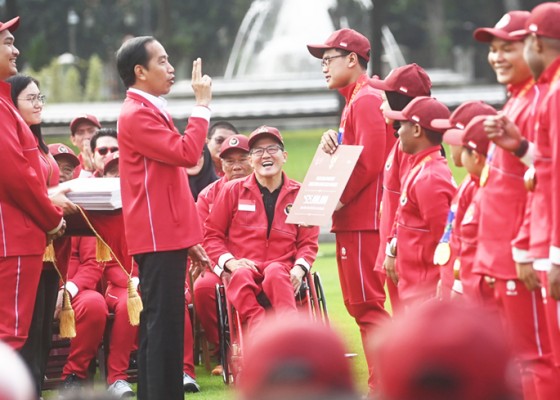 Nusabali.com - bonus-atlet-peraih-medali-di-asean-para-games-2023-presiden-bagikan-rp-320-miliar