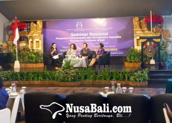Nusabali.com - kementerian-pppa-gedor-kesadaran-parlemen-perempuan-bali