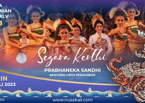 Nusabali.com - jadwal-acara-pesta-kesenian-bali-pkb-xlv-2023-senin-10-juli-2023