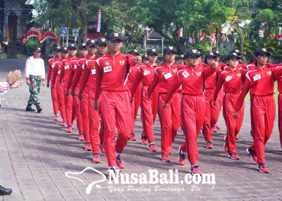Nusabali.com - 52-anggota-paskibraka-mulai-berlatih