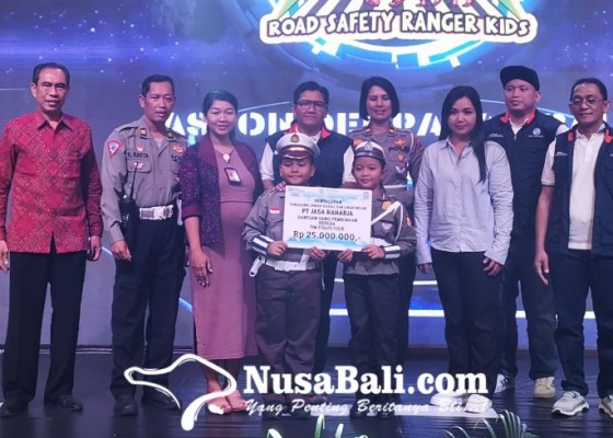 Nusabali.com - road-safety-ranger-kids-jasa-raharja-rayakan-hari-anak-nasional-2023-di-bali