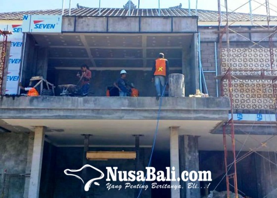 Nusabali.com - pengerjaan-gedung-plut-capai-76-persen