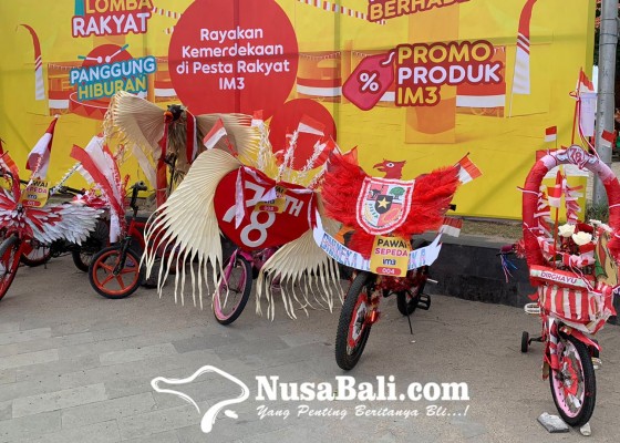 Nusabali.com - anak-anak-hingga-dewasa-sambut-kemerdekaan-dengan-lomba-dan-pawai-sepeda-hias