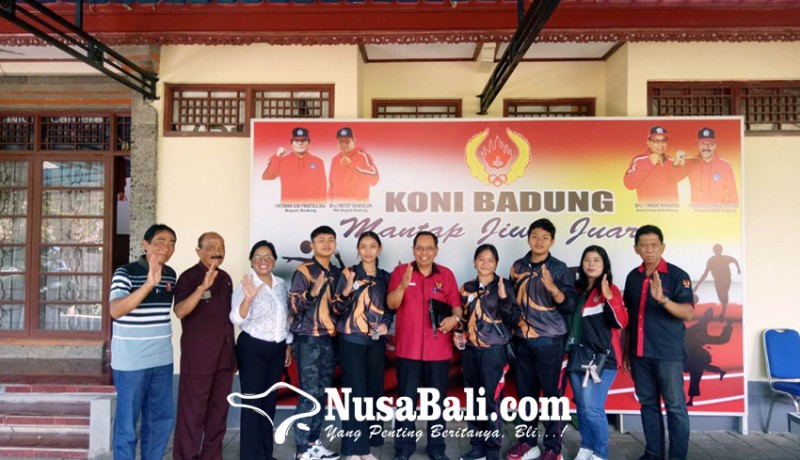 www.nusabali.com-badung-lepas-atlet-dansa-tampil-di-kualifikasi-pon