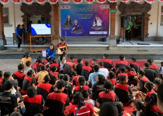 Nusabali.com - gandeng-1000-guru-bali-knpi-klungkung-motivasi-siswa-berkebutuhan-khusus