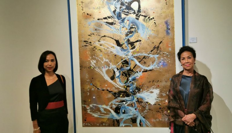 www.nusabali.com-whispering-calligraphy-karya-maestro-made-wianta-dipamerkan-di-sudakara-artspace-sudamala-resort-sanur