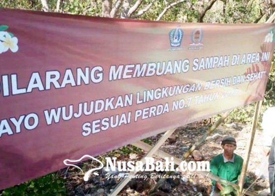 Nusabali.com - kelurahan-benoa-pasang-spanduk-larangan