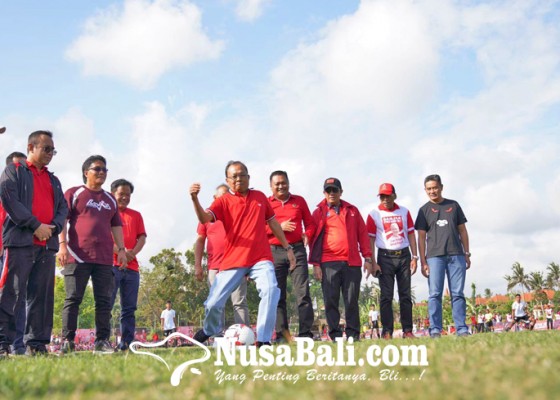 Nusabali.com - koster-buka-liga-kampung-u-17-pdi-perjuangan