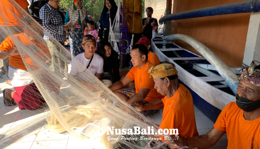 www.nusabali.com-kaesang-bertemu-kelompok-seni-dan-nelayan-kub-segara-ayu-di-kedonganan