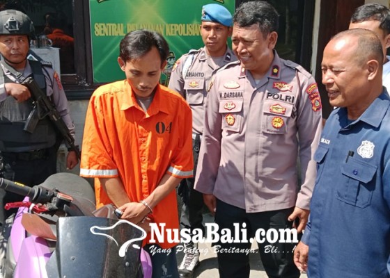 Nusabali.com - ditangkap-saat-tuntun-motor-curian