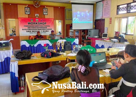 Nusabali.com - sman-kubu-gelar-workshop-penelitian-tindakan-kelas