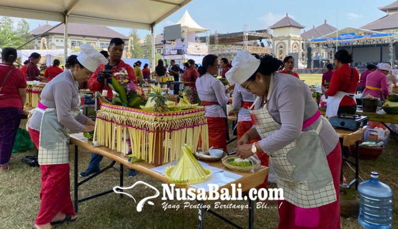 www.nusabali.com-lomba-masak-olahan-ikan-meriahkan-hut-ke-14-mangupura