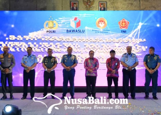 Nusabali.com - bawaslu-tni-polri-dan-asn-satukan-persepsi-netralitas-dalam-pemilu-2024