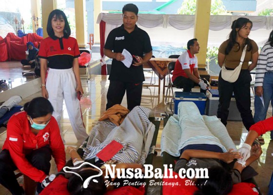 Nusabali.com - 22-pendonor-gagal-sumbang-darah-di-sman-2-amlapura