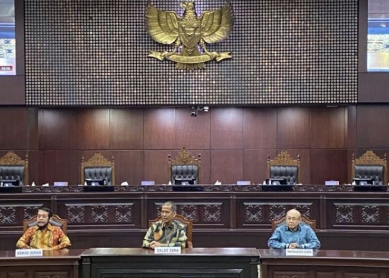 Nusabali.com - suhartoyo-terpilih-menjadi-ketua-mahkamah-konstitusi-gantikan-anwar-usman